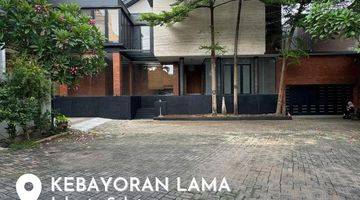 Gambar 1 For Sale Rumah Kontemporer Modern Dalam Komplek Kebayoran Lama Jakarta Selatan