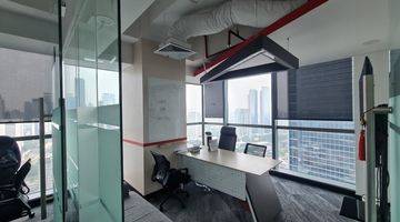 Gambar 2 Ruang Kantor Fitted Uob Plaza Jakarta Pusat Ready To Move In