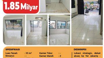 Gambar 1 Ruko Meruya Ilir, Kebon Jeruk, 120m², 3 Lt, SHM