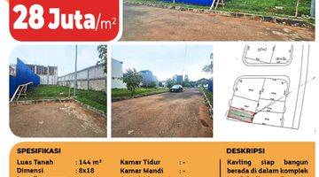 Gambar 5 Kavling Permata Buana, Cluster Pulau Sepa, Jakarta Barat, 8x18m², Ppjb