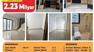 Gambar 5 Rumah Bintaro Sektor 9, Cluster Mertilang, Type C, Tangerang Selatan, 80m², 2 Lt, SHM