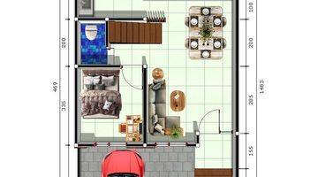 Gambar 1 Rumah Mewah Termurah 2 Lantai di Kronggahan Sleman, Utara Rsa Ugm Dan Exit Tol Jogja Shm, Imb Lengkap