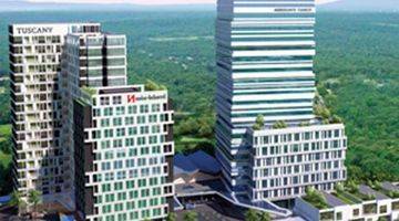 Gambar 1 Apartemen Fully Furnished Studio Tuscany Residences Bsd City View