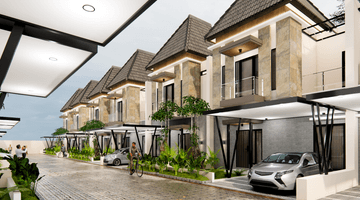 Gambar 1 Rumah Berkonsep Villa di Pusat Kota Lamongan