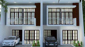 Gambar 1 Dijual Rumah Kavling Dki Meruya 6x10 2 Lantai