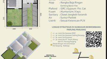 Gambar 1 Rumah Murah Kpr Subsidi Ready Stock Di Dekat Stasiun Parhng Panjang Legok Karawaci Tangerang