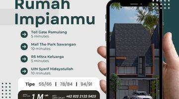 Gambar 3 Rumah Baru 2 Lantai Di Pamulang Lokasi Dekat Tol