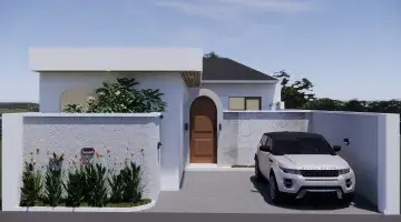 Gambar 1 Di Jual Villa Dengan Pilihan 1 Lantai Atau 2 Lantai di Ungasan, Hanya 8 Menit Ke Pantai Melasti