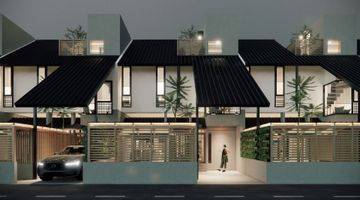 Gambar 1 Rumah 2 Lantai Modern Hadap Selatan City View Kota Bandung