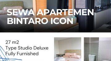 Gambar 1 Apartement Studio Deluxe Bintaro Icon Fully Furnished 