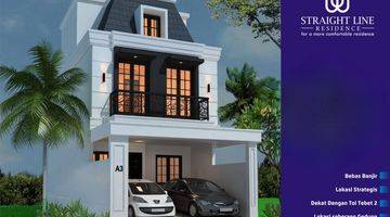 Gambar 1 Dijual Rumah Townhouse European Strategis Pancoran Duren 3 Shm