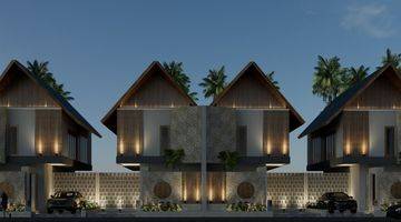 Gambar 1 Villa Konsep Modern Minimalis Sanur Denpasar 