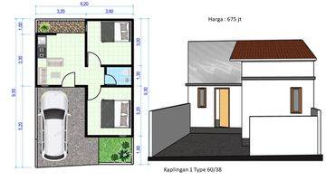 Gambar 2 Rumah Modern Minimalis Antasura Denpasar Utara