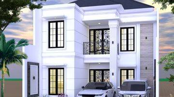 Gambar 1 Rumah American Classic 2 Lantai Di Jl Plemburan Gg Rajawali