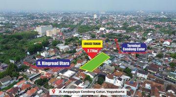 Gambar 2 Tanah 2274 m² SHM Di Anggajaya Condongcatur Sleman