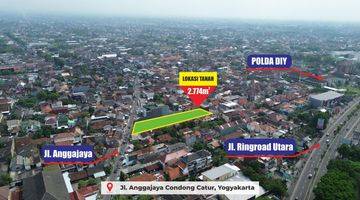 Gambar 3 Tanah 2274 m² SHM Di Anggajaya Condongcatur Sleman