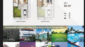 Gambar 1 Rumah Hunian Kota Modern 2 Lantai Bagus