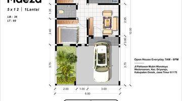 Gambar 3 Dijual Rumah Primary Denaila Park Type Maeza (1lantai) Rumah Unfurnished SHM - Sertifikat Hak Milik Baru di Jl. Raya menganti-Driyorejo , Menganti