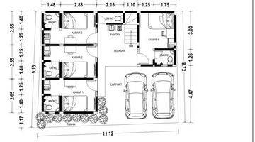 Gambar 1 Kost Eksklusif Siap Bangun 2 Lantai Fullfurnish di Jakal Km 6 Selangkah Ke Ugm Jogja 