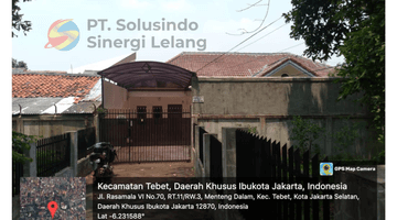 Gambar 3 Dijual Lelang Rumah Huni Luas Strategis Tebet Jakarta Selatan SHM