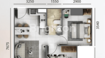 Gambar 1 APARTEMEN SEMI FURNISHED JAKARTA GARDEN CITY JAKARTA TIMUR