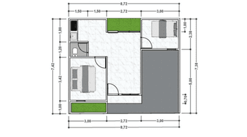 Gambar 1 Dijual Rumah Scandinavian di Sawangan, Depok