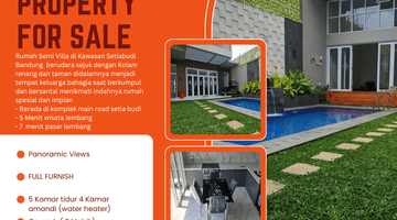 Gambar 2 Rumah 2 Lantai Bagus Furnished SHM di Jalan Setiabudi, Bandung