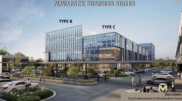 Gambar 4 Gedung 4 Lantai Lokasi Boulevard HGB Navapark Business Suites Bsd