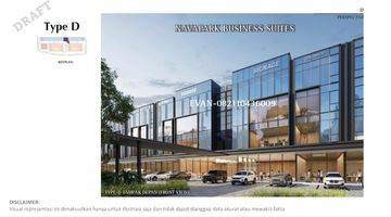 Gambar 2 Gedung 4 Lantai Lokasi Boulevard HGB Navapark Business Suites Bsd