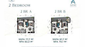 Gambar 4 Apartemen Azzure Hanya 6 Lantai, Lengkap Fasilitas,view Laut. 