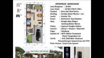 Gambar 5 Cluster Safira Aryana 1 Lantai Ready Stok Siap Huni 