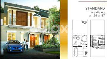 Gambar 3 Rumah Grand Harvest Cluster Arcadia Surabaya Type Aspara Standar 2 Lantai Hadap Selatan