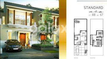 Gambar 4 Rumah Grand Harvest Cluster Arcadia Surabaya Type Aprico Standar 2 Lantai Hadap Utara