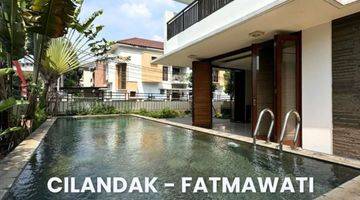 Gambar 1 For Sale Rumah Tropical Modern Posisi Hoek Cilandak Fatmawati