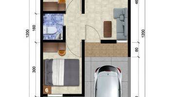 Gambar 3 Cluster Aryana Type Safira Cita; Rumah Murah Di Tengah Kota