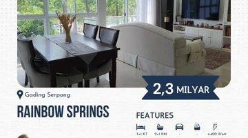 Gambar 1 Dijual Apartemen Rainbow Springs, Gading Serpong 3+1BR Siap Huni