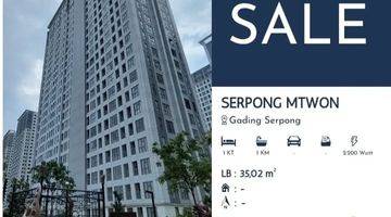 Gambar 1 Apartemen Mtown Gading Serpong Furnished Bagus, Siap Huni