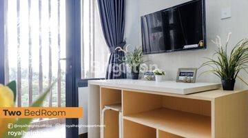 Gambar 3 APARTEMEN ROYAL HEIGHTS 2 BED ROOM VIEW KOLAM RENANG FULLY FURNISHED