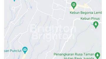 Gambar 2 Kavling Dagobuni wangi Lembang view pegunungan & perkebunan