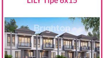 Gambar 1 Rumah 2 Lt CLUSTER LILY  Type 6x15 di Paramount Petals Tangerang.