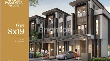 Gambar 1 Rumah Grand Pasadena Village Type 8x19, 3 Lantai.