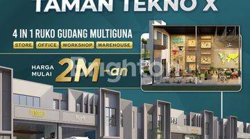 Gambar 1 TAMAN TEKNO X BSD CITY 4 in 1 RUKO GUDANG MULTIGUNA