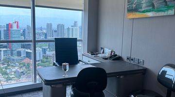 Gambar 3 For Sale Office Space Axa Kuningan Jakarta Selatan Connect To Mall Kuningan City Furnished Interior 587sqm Highzone Harga Rp 39jt m2 + Ppn