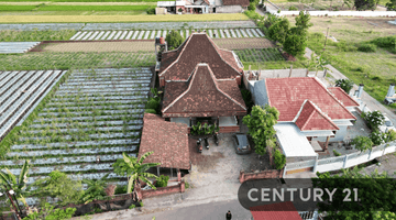 Gambar 1 Rumah Elegan Dan Nyaman Dengan Teras Joglo Di Bokoharjo Kalasan