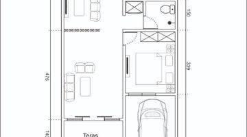 Gambar 4 Rumah 2 Lantai Dekat Dengan Gwk