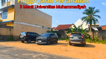 Gambar 1 Dijual Cepat Tanah Pinggir Jalan Plaju Pertahanan