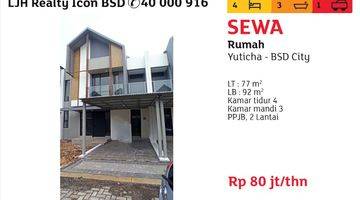 Gambar 4 Rumah Baru Di Sewakan Cluster Yuthica Bsd City