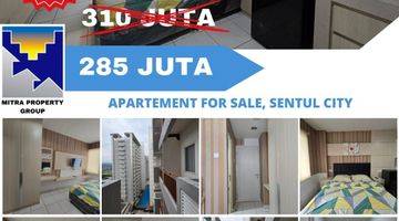 Gambar 1 Di Jual HARGA fantastis Apartemen Eksklusif Type. Studio VIEW Pegunungan Apartemen Sentul Tower Bagus Furnished