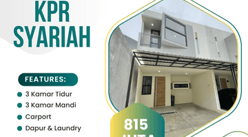 Gambar 1 Dapatkan Rumah Islami di Depok Ready Stock 815 Juta Kprs SHM