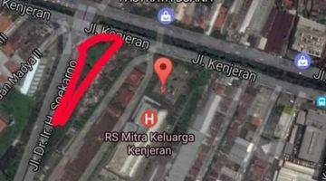 Gambar 2 Tanah Kenjeran Sangat strategis untuk usaha karena tembus jalan Merr sangat ramai